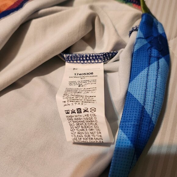 Beautiful Colorful Geometric Print Dress - Picture 6 of 6